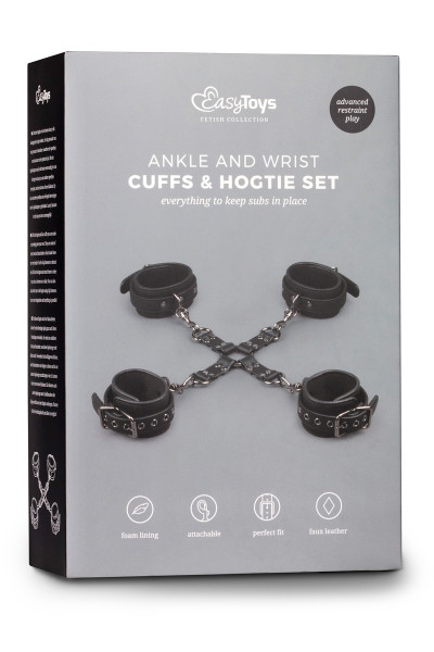 Kit d'attaches Hogtie - Easytoys Fetish Collection