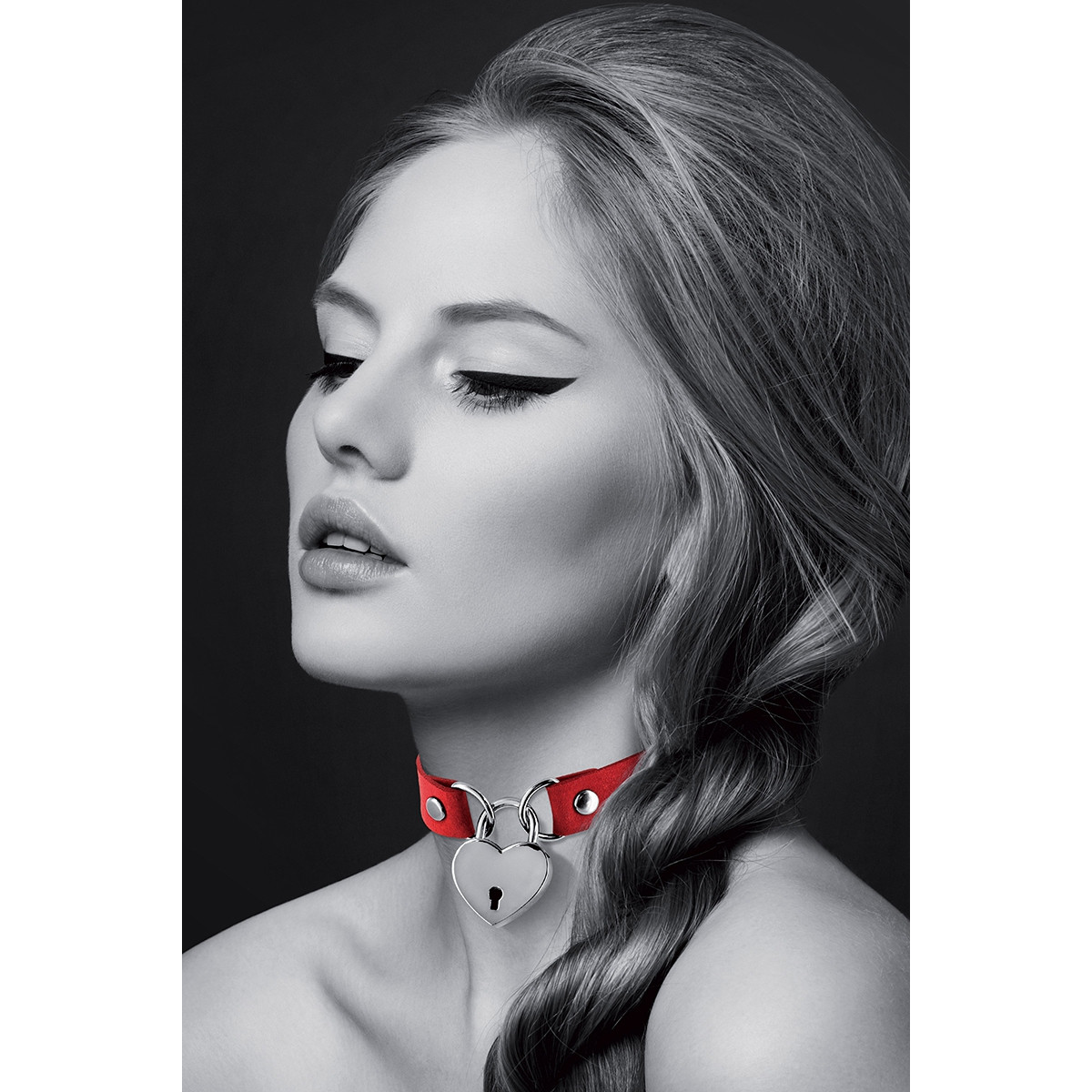 Collier rouge cadenas coeur - Bijoux Pour Toi Collier rouge cadenas coeur - Bijoux Pour Toi