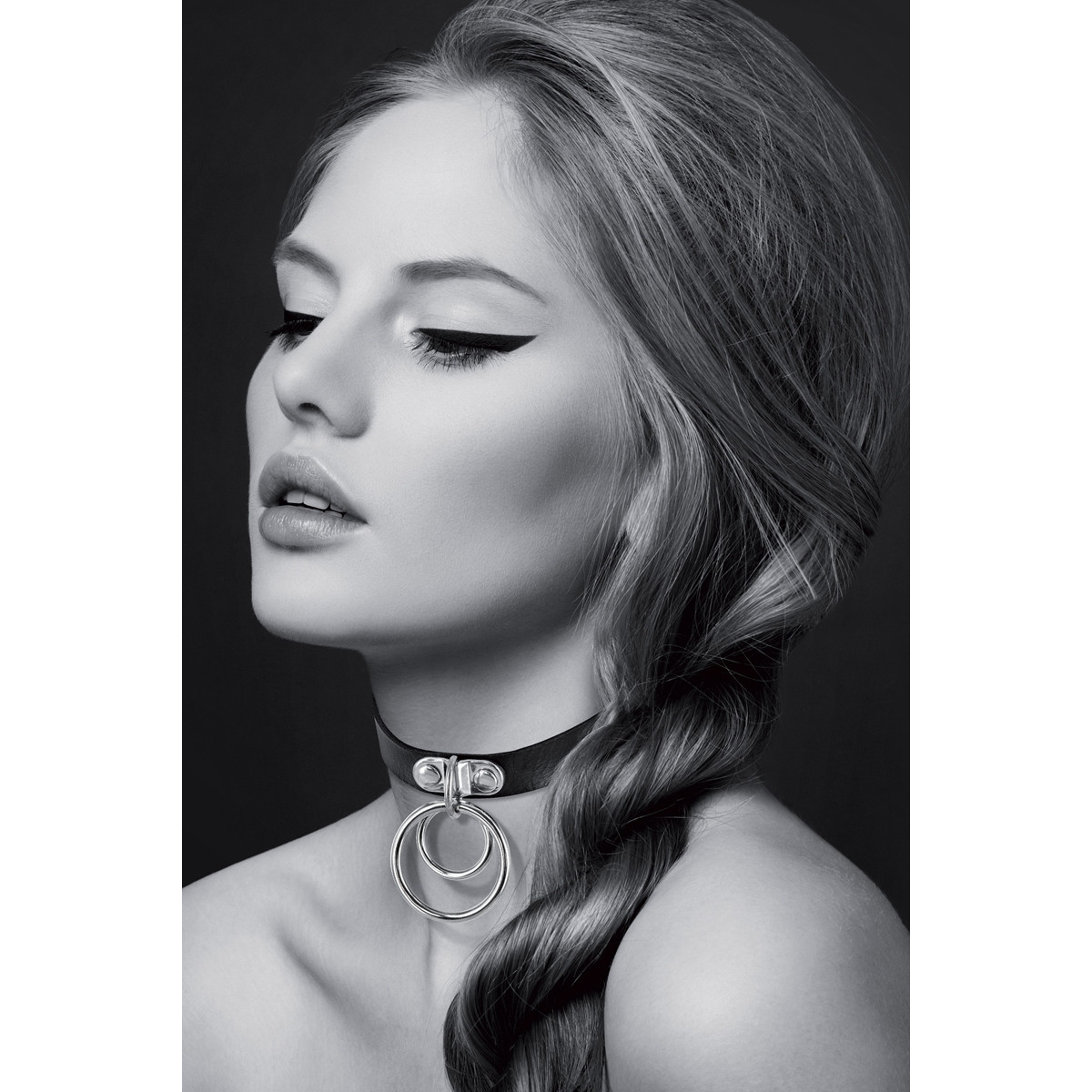 Collier Fetish avec double anneau - Bijoux pour Toi Collier Fetish avec double anneau - Bijoux pour Toi