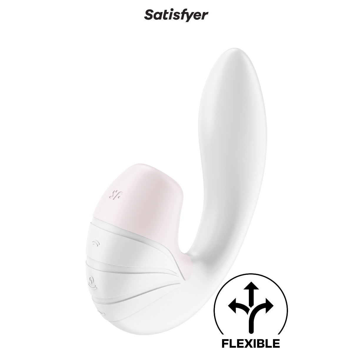 Double stimulateur Supernova blanc - Satisfyer Double stimulateur Supernova blanc - Satisfyer