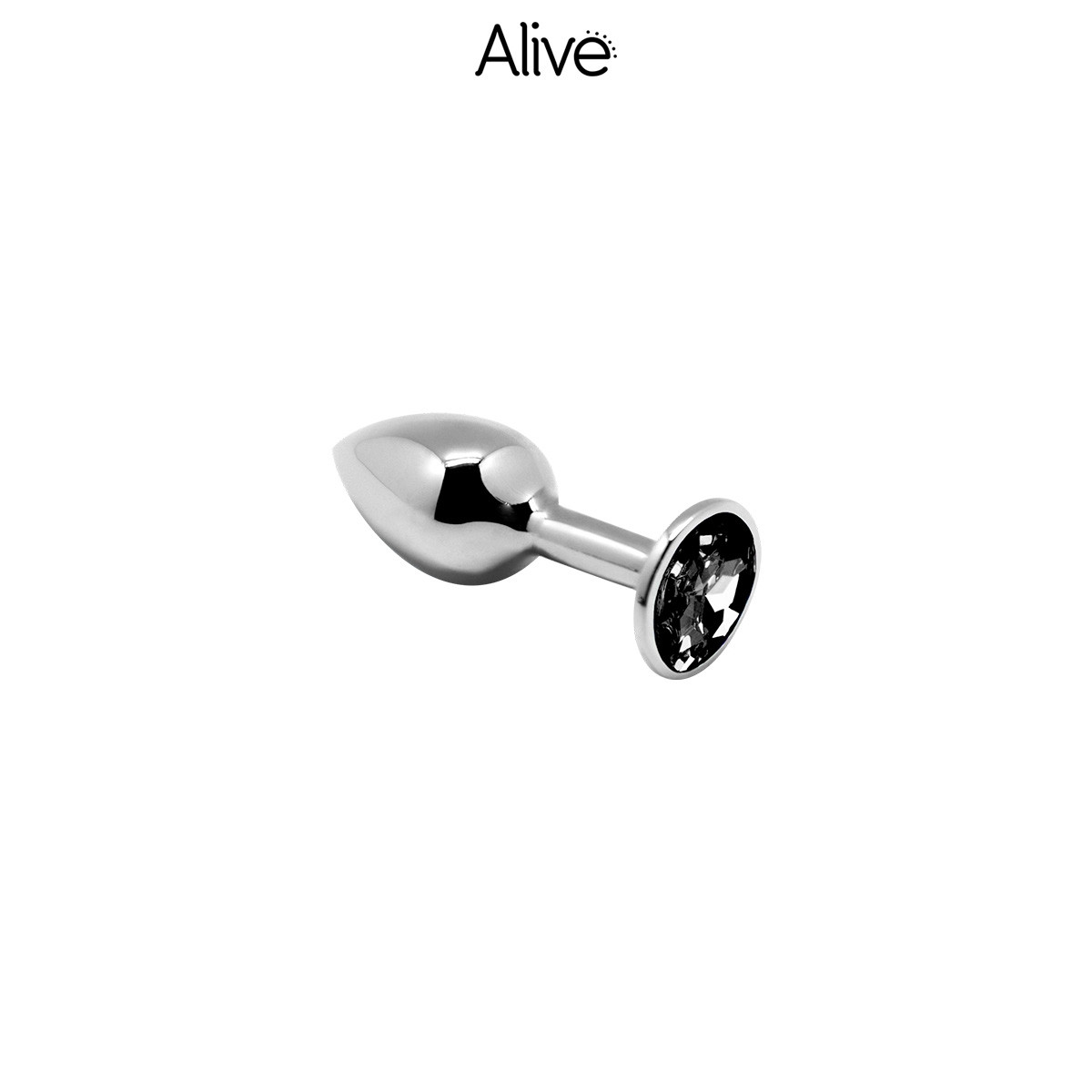 Plug métal bijou noir S - Alive Plug métal bijou noir S - Alive