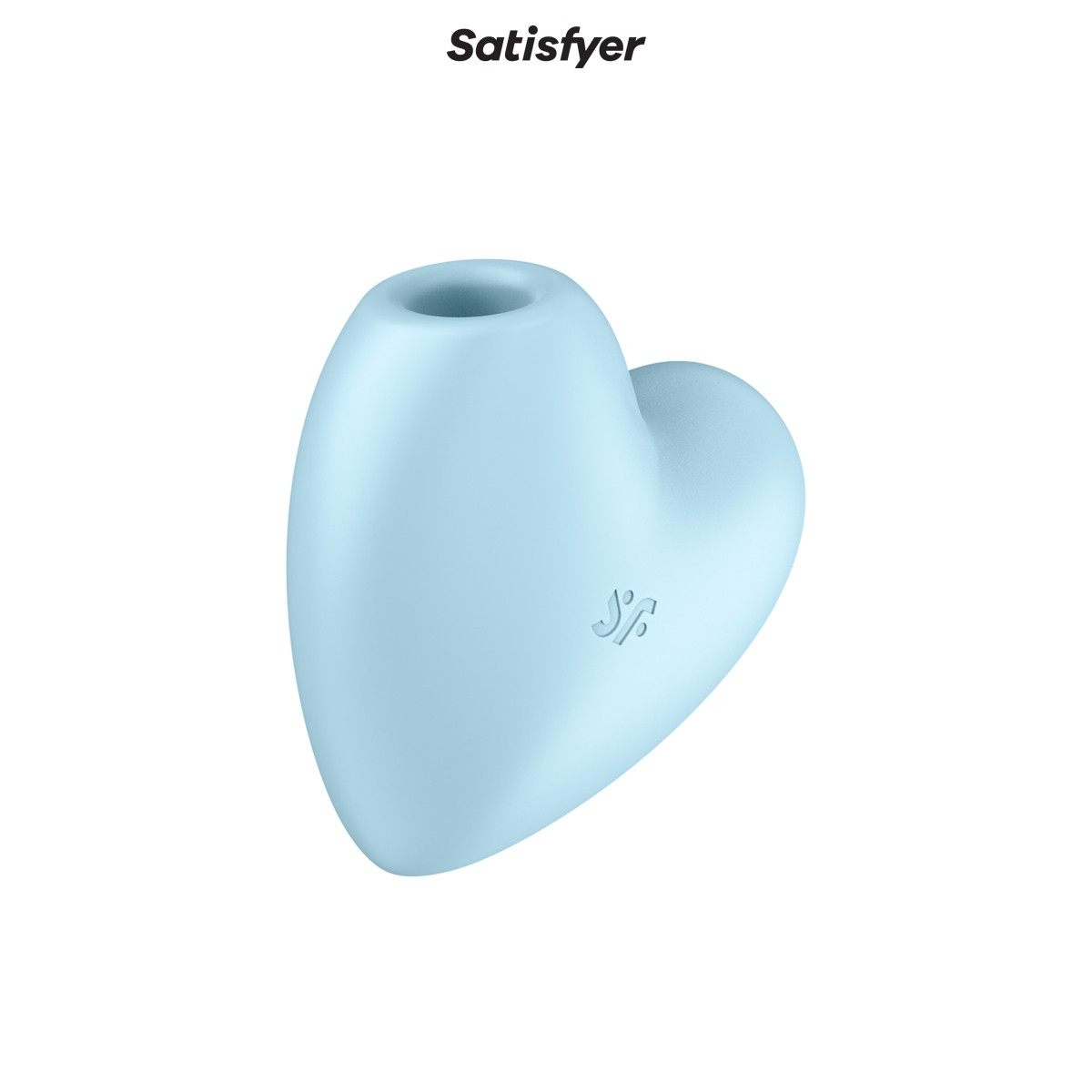 Double stimulateur Cutie Heart bleu - Satisfyer Double stimulateur Cutie Heart bleu - Satisfyer