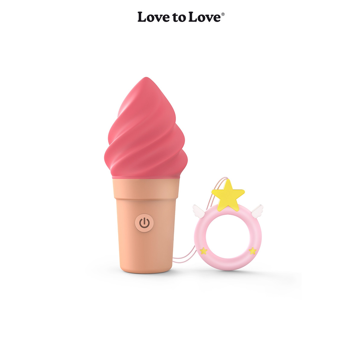 Stimulateur Cand'Ice Raspberry Joly - Love To Love Stimulateur Cand'Ice Raspberry Joly - Love To Love