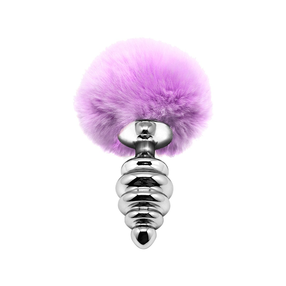 Plug métal Fluffy Twist M mauve - Alive Plug métal Fluffy Twist M mauve - Alive
