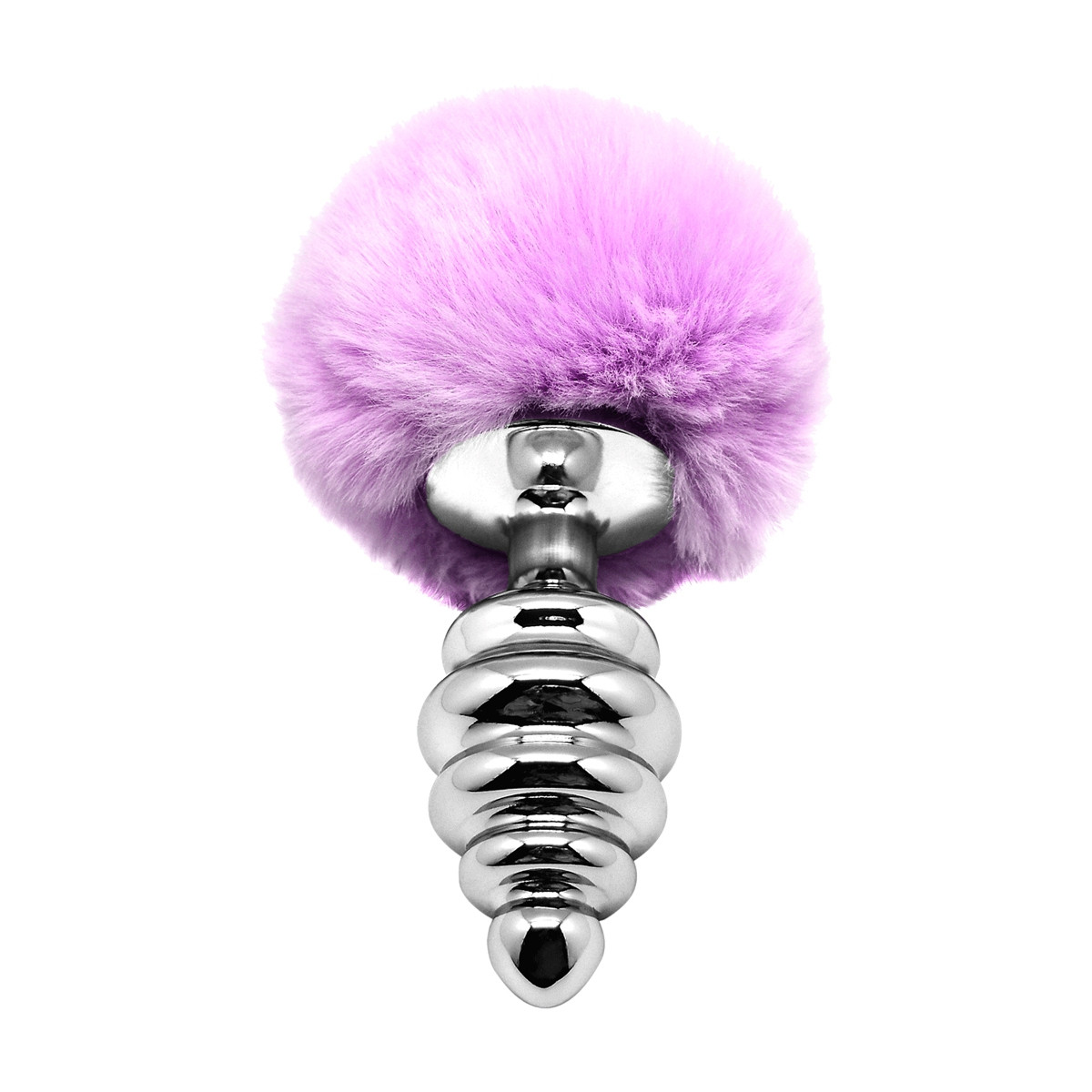 Plug métal Fluffy Twist L mauve - Alive Plug métal Fluffy Twist L mauve - Alive