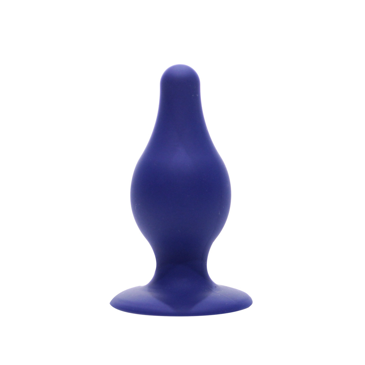 Plug anal double densité bleu 9,3 cm - SilexD Plug anal double densité bleu 9,3 cm - SilexD