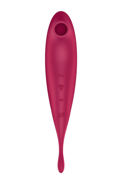 Stimulateur Satisfyer Twirling Pro+ Connecté rouge