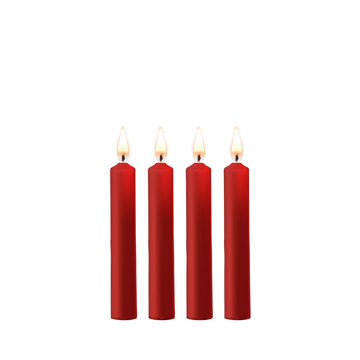 4 bougies SM rouges - Ouch! 4 bougies SM rouges - Ouch!