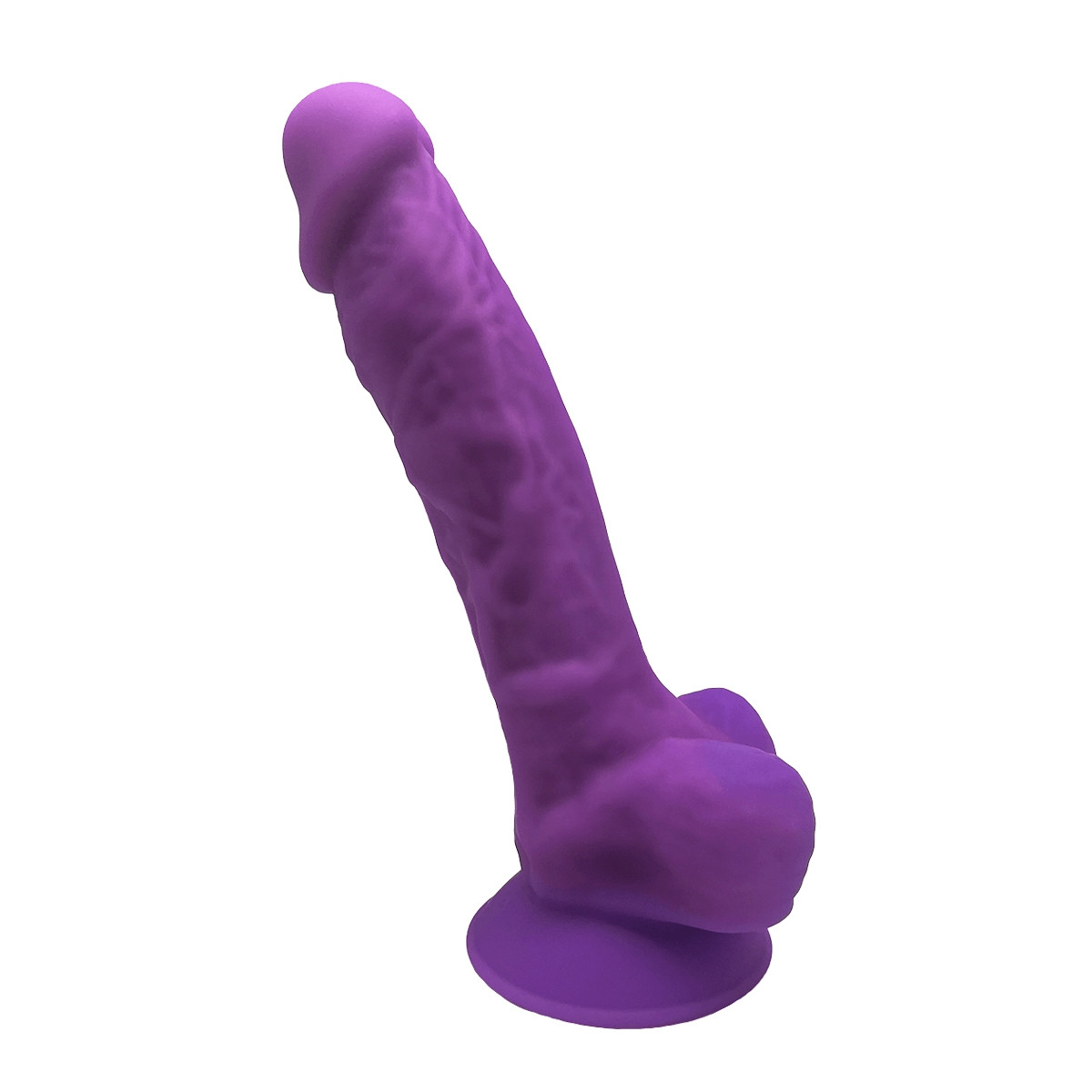 Gode double densité violet 17,5 cm - SilexD Gode double densité violet 17,5 cm - SilexD