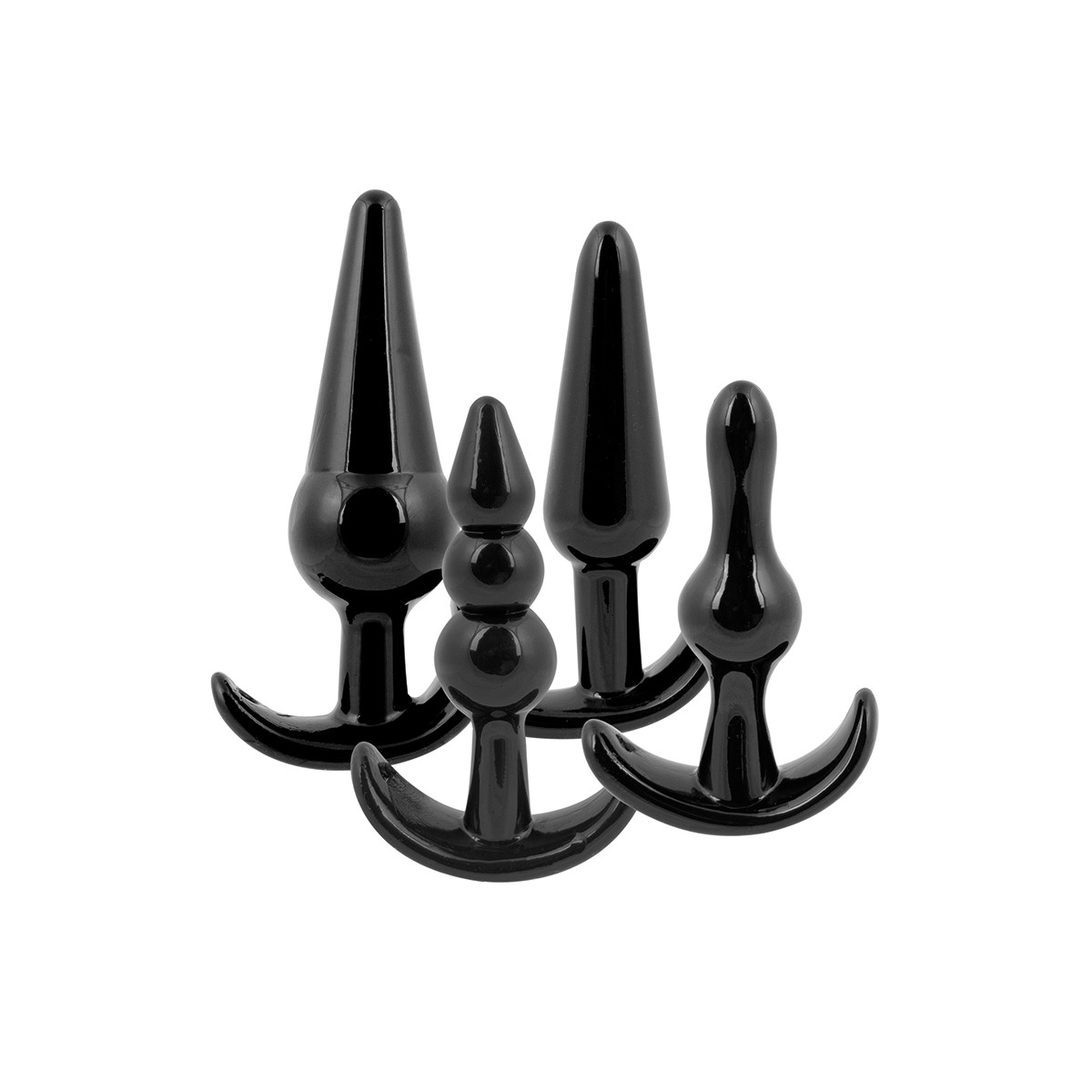 kit d'entrainement anal 4 plugs - Litolu kit d'entrainement anal 4 plugs - Litolu