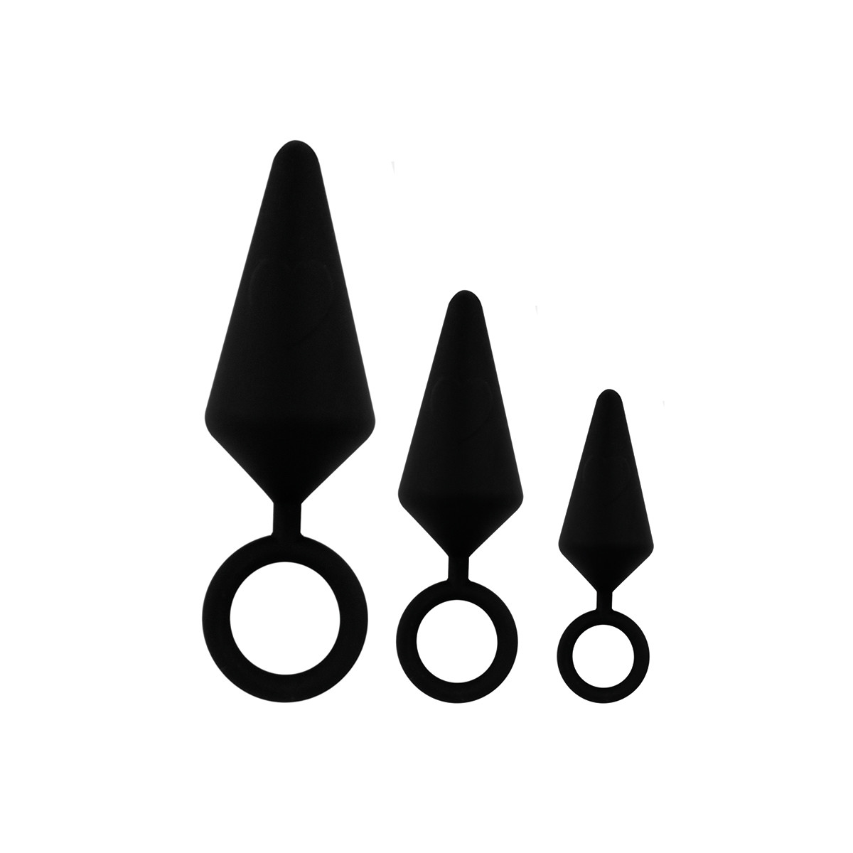 kit d'entrainement anal 3 plugs - Litolu kit d'entrainement anal 3 plugs - Litolu