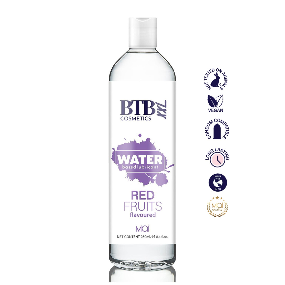Lubrifiant parfumé Fruits rouges 250 ml - BTB Lubrifiant parfumé Fruits rouges 250 ml - BTB