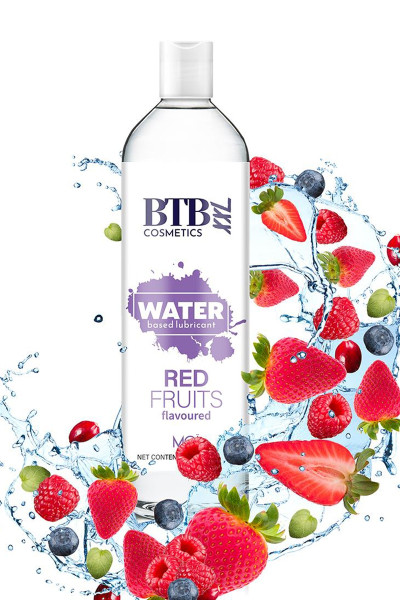 Lubrifiant parfumé Fruits rouges 250 ml - BTB