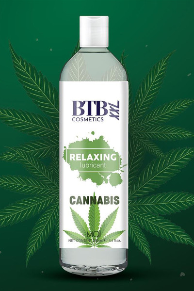 Lubrifiant relaxant au cannabis 250 ml - BTB