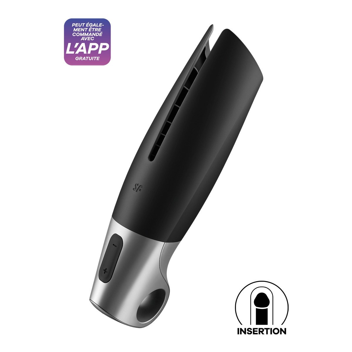 Masturbateur Power Masturbator Connecté - Satisfyer Masturbateur Power Masturbator Connecté - Satisfyer