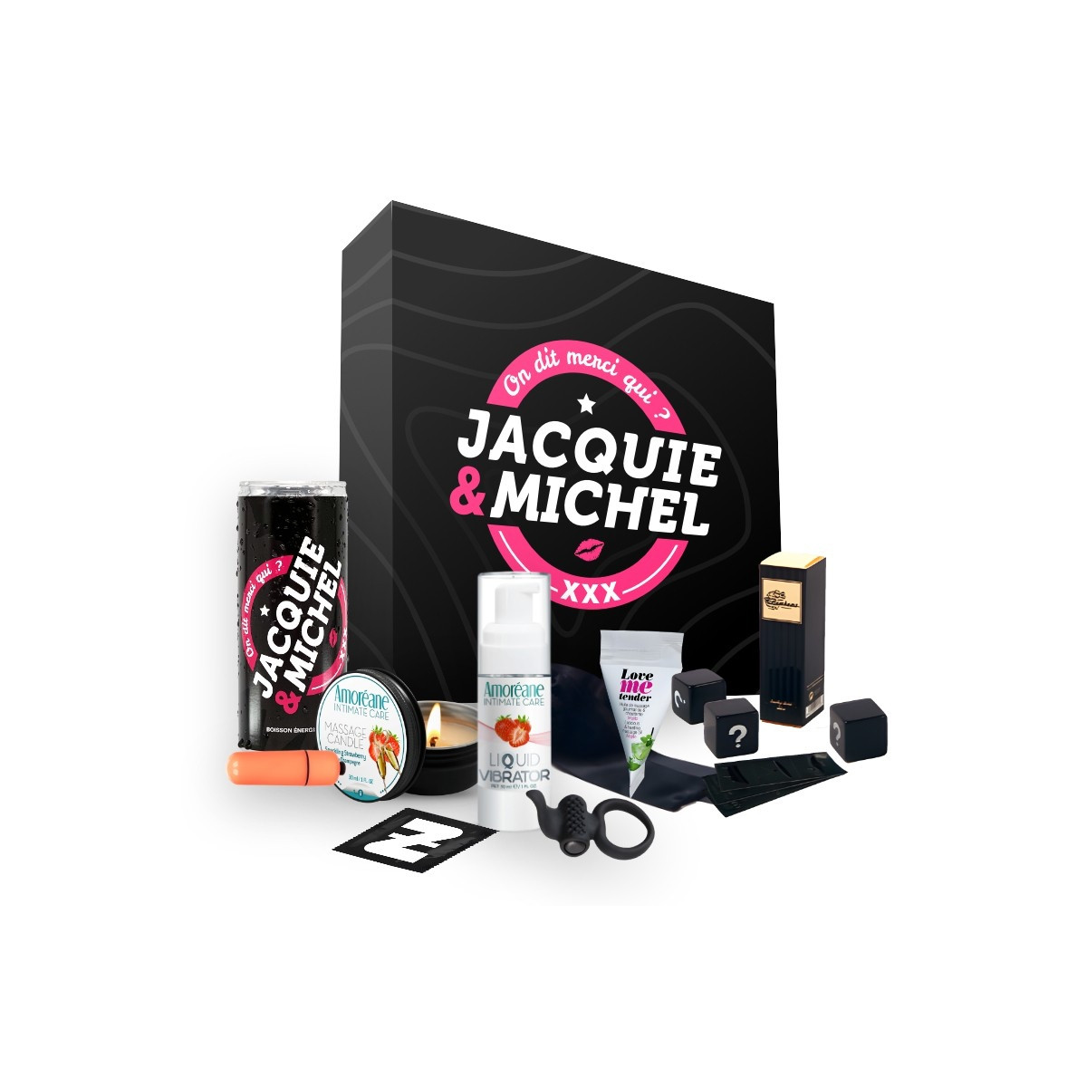 Coffret coquin Jacquie et Michel Coffret coquin Jacquie et Michel