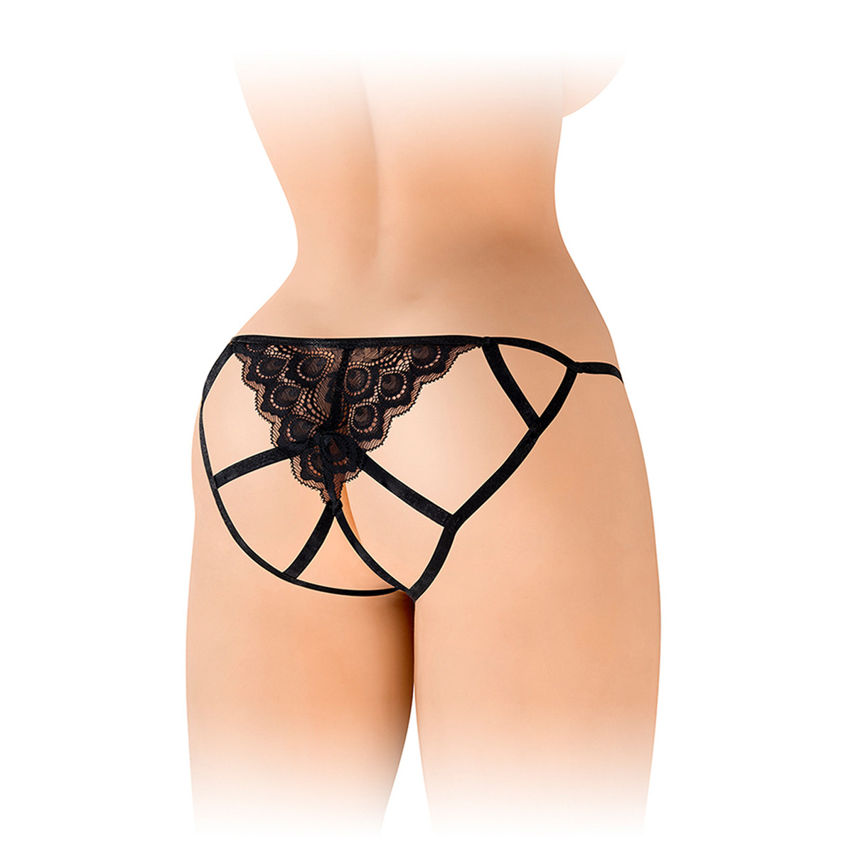Culotte ouverte Zoé noire - Fashion Secret Culotte ouverte Zoé noire - Fashion Secret